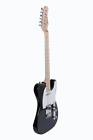Ge149-bk Huntington Solid Body Telecaster Electric Guitar Black