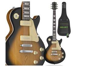 Glp-100 Gearit Electric Guitar Premium Mahogany Tonewood Sunset Series 39in