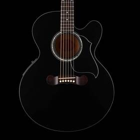 54gib027 Gibson Used J-180ec Ebony Acoustic Electric Guitar With Ohsc