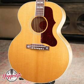 Gibson 711106037417 Custom Shop 1952 J-185 Acoustic Guitar - Antique Natural With Hardshell C