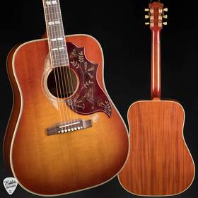 20375027 Gibson 711106157719 Murphy Lab 1960 Hummingbird Heavy Aged Washed Cherry Sunburst #20375027