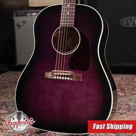 Gibson 711106175164 J-45 Standard Dreadnought Acoustic/electric Guitar - Purple Burst With Ha
