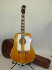 Gibson Fjn Folk Singer Acoustic Electric Guitar Vintage Free Strap