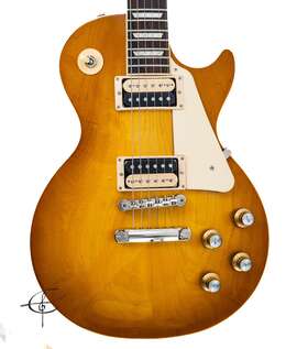Lpcs00hbnh1 Gibson 2021 Les Paul Classic Honeyburst - Perfect Mint Original Boxes Ln