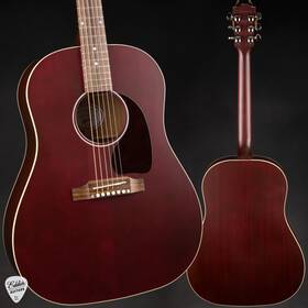 Mcrs45spcwr Gibson J-45 Special Satin Wine Red #20585056