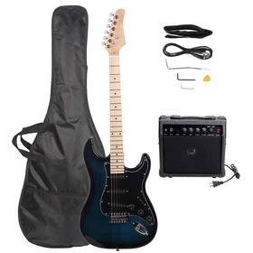 B07gzlkdqy Glarry Full Size Electric Guitar 20w Amp Gig Bag And Accessories For Beginners