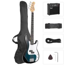 B09csy5w53 Glarry Full Size Electric Bass Guitar Beginner Kit 4 String Basswood