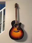 Gn71ce-bsb Gn71cebsb Takamine Nex Cutaway Guitar Sunburst With Case 736021377394