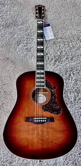 051656 Godin Metropolis Ltd Havana Burst High Gloss 6 String Rh Acou/elec Guitar