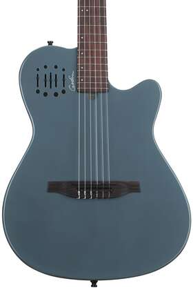 052387 Godin Multiac Mundial Nylon Acoustic-electric Guitar - Arctik Blue