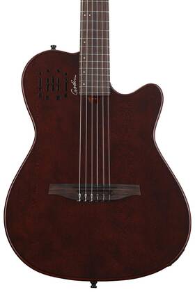 052417 Godin Multiac Mundial Nylon Acoustic-electric Guitar - Kanyon Burst