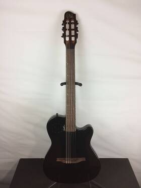 052820 Godin Excellent Multiac Mundial Thinline Acoustic-electric Classical Guitar Sol