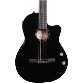 052851 Godin Arena Pro Cw Le Nylon-string Classical Acoustic-electric Guitar Onyx Black