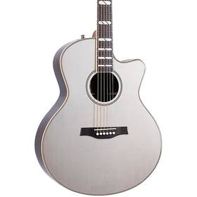 053360 Godin Connaisseur Rosewood Mini Jumbo Acoustic-electric Guitar Satina Gray