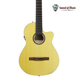 053544 Godin Arena Cw Clasica Ii Ltd At Acoustic-electric Guitar - Natural Aged Top