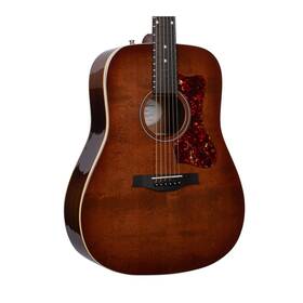 Godin 053919 Century Maho Cognac With Solid Cedar Top And Fishman Pickup Rustic Eq