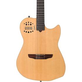 Godin 197881456078 Multiac Nylon-string Sa Electric Guitar High Gloss Natural Rf