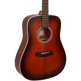 Gold Tone 197881471071 Gt-dread Solid Wood Dreadnought A/e Guitar Burst Rf