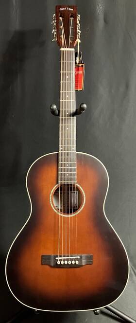 Gold Tone 875116008901 Gt-parlor 12-fret Slot-head Parlor Acoustic-electric Guitar Sunburst