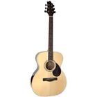 Gom100rs Samick Music Series Orchestra Body Acoustic Guitar Natural 792533690017