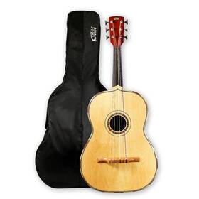Gdg-818 Gosila 6 String Guitarron Linden Top Back And Sides Okoume Neck Open Box