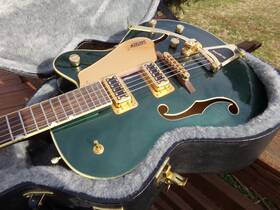 G5420tg Gretsch 2019 Cadillac Green Metallic Limited Edition Electromatic Hollowbody