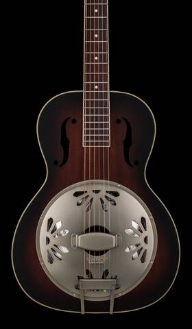 40589 Gretsch G9240 Alligator Round-neck Resonator 2024 - 2-color Sunburst #40589