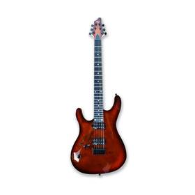 Yges-60l-bp Gstyle Left-handed 6 String Electric Guitar Maple Neck Burl Poplar Top Okoume