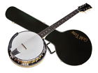 Gt-500 Gold Tone New Banjo Guitar Banjitar Hard Shell Case
