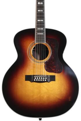 Guild 88-744-0320 F-512e 12-string Acoustic-electric Guitar - Antique Sunburst