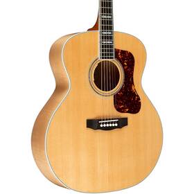99-744-0330 Guild F-55e Maple Jumbo Acoustic-electric Guitar Natural