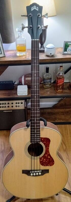 B240-e Guild Acoustic/electric Bass Guitar