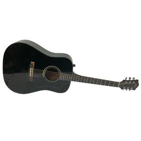 D25blk Guild 1970s Right-handed Acoustic Electric Guitar