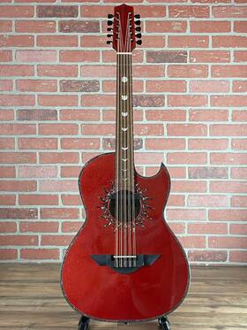 H. Jimenez 842659104605 Colecci N De Galaxia Acoustic-electric Bajo Quinto - Antares Red Spar