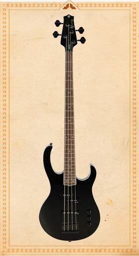 Lbs4-bk H. Jimenez Camale N 4 String Bass Guitar Glossy Black