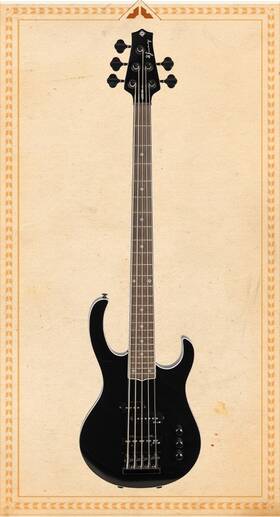 Lbs5-bk H. Jimenez Camale N 5 String Bass Guitar Glossy Black
