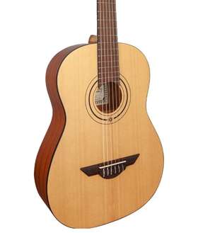 Lg100 H. Jimenez Pre Owned Full Size Nylon String Guitar With Gig Bag