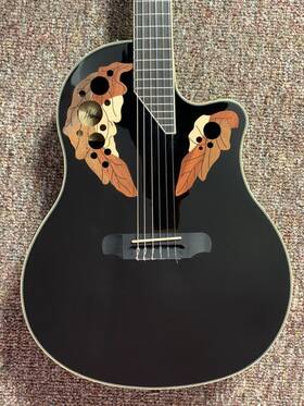 Hbo-850 Harley Benton Acoustic Guitar - Roundback Nylon String