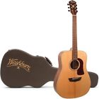 Hd100swek-u Washburn Heritage All Solid Wood Acoustic Electric Guitar 801128597669