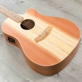 Gsp38wb-plus Hercules Stands Cole Clark Fat Lady 2 Series Fl2ec-rdbl Acoustic-electric Guitar Redwood Top