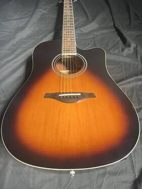 As305ce-tsb Hohner Acoustic Electric Cutaway Guitar