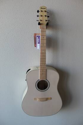 048372568397659835 Ibanez Brand New Aad71m1e Acoustic/electric Guitar - Open Pore Antique White
