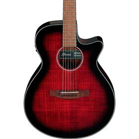 Aeg70 Ibanez 197881270384 Flamed Maple Top Grand Concert Acoustic-electric Guitar Cocktail