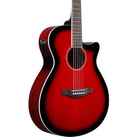 Aeg7 Ibanez 197881337643 Spruce-sapele Grand Concert A/e Guitar Red Sunburst Rf