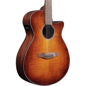 19788148 Ibanez 197881413408 Aeg70 Flamed Maple Top Grand Concert A/e Guitar Violin Burst Rf