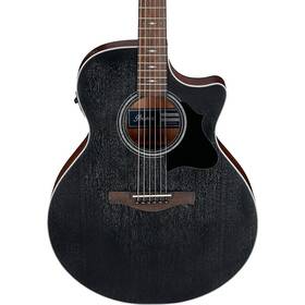 Ibanez 197881464011 Ae140 Grand Auditorium A/e Guitar Weathered Black Rf