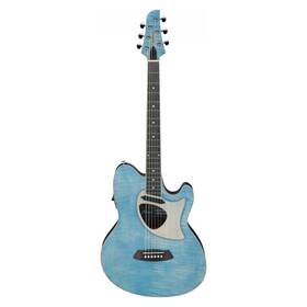 Tcm50 Ibanez 549763357564 Talman Open Pore Denim Blue Acoustic Electric Guitar