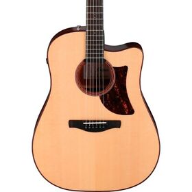 Aad300celgs Ibanez Aad300ce Advanced A E Cutaway Dreadnought Guitar Low Gloss Satin