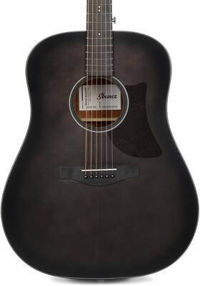 Aad50tcb Ibanez Advanced Acoustic Guitar - Transparent Charcoal Burst