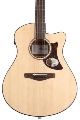 Aam300cent Ibanez Aam300ce Advanced Acoustic Auditorium Acoustic-electric Guitar - Natural